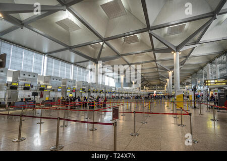 Malaga Costa del Sol flughafen Stockfoto