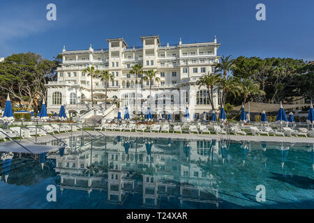 Hotel Gran Miramar in Malaga Spanien Stockfoto