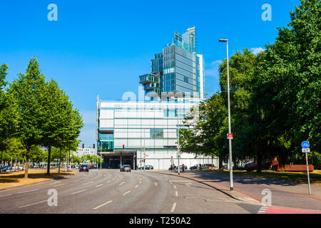 HANNOVER, Deutschland - Juli 05, 2018: Norddeutsche Landesbank oder der Norddeutschen Landesbank Girozentrale, Hannover, Deutschland Stockfoto