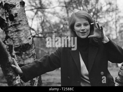 Mit dem Kern (1965) Charlotte Rampling, Datum Faul: 1965 Stockfoto