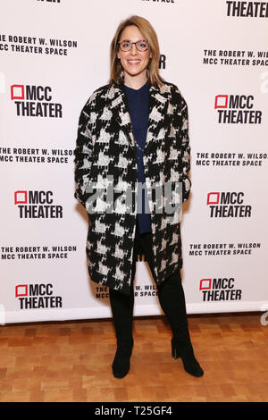 Öffnung Nacht für Alice, die von Herzen an der Robert W. Wilson MCC Theater Platz - Ankünfte. Mit: Jessie Nelson Wo: New York, New York, United States Wenn: 26 Feb 2019 Credit: Joseph Marzullo/WENN.com Stockfoto