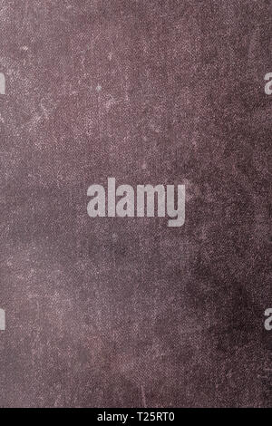 Textile Textur. Braun altes Buch. Grobe Leinwand. Leere retro Seite. Leeren Platz für Text. Perfekt für Hintergrund und Vintage Style Design. Stockfoto