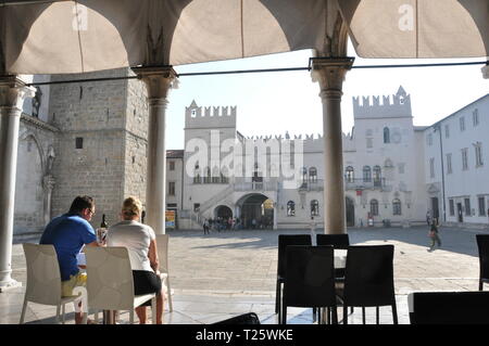 Koper Square Stockfoto