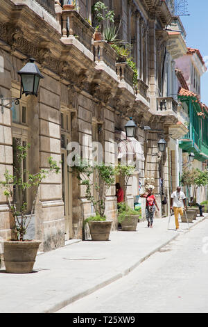 Straßenszene in Havanna, Kuba Stockfoto