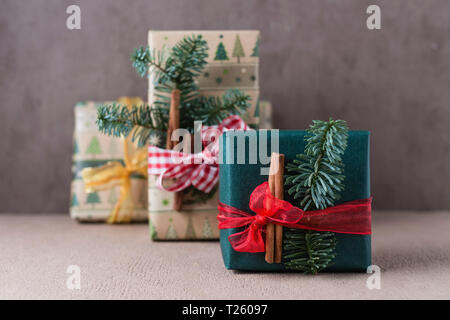 Weihnachtsgeschenke Stockfoto