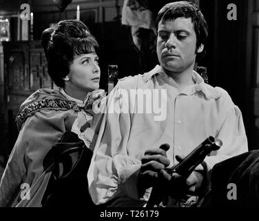 Die scharlachrote Blade (1963) Oliver Reed, Juni Thorburn, Datum: 1963 Stockfoto