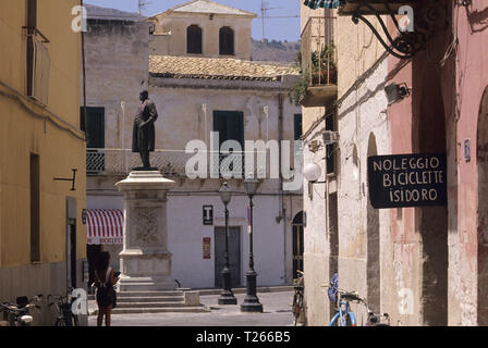 Insel Favignana Egadi Inseln, Provinz Messina, Sizilien, Italien Stockfoto