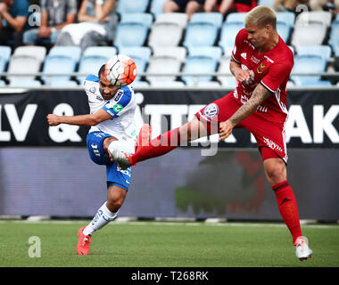 NORRKÖPING 20160716 Allsvensk match på Östgötaporten mellan IFK Norrköping och Östersunds FK. Bild Jeppe Gustafsson Stockfoto