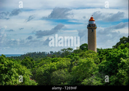 Mahabalipuram Leuchtturm in der Nähe von Chennai, Indien Stockfoto