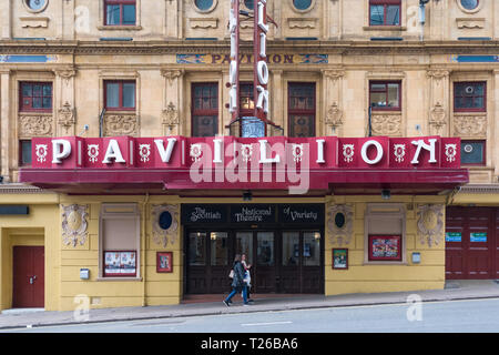 Pavillon Theater - die Scottish National Theater von Vielfalt - Glasgow, Schottland, Großbritannien Stockfoto