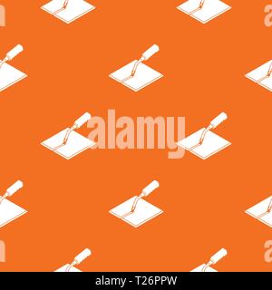 Schweißbrenner Muster Vector Orange Stock Vektor