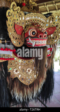 Bali Barong und Rangda in Bali traditionellen religiösen Tanz Stockfoto