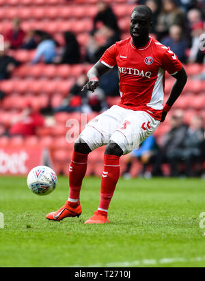 Das Tal, London, England, UK. Am 30. März 2019. Lewis Seite von Charlton Athletic während der efl Sky Bet Liga 1 Übereinstimmung zwischen Charlton Athletic und Bradford City im Valley, London, England am 30. März 2019. Foto von Adamo di Loreto. Nur die redaktionelle Nutzung, eine Lizenz für die gewerbliche Nutzung erforderlich. Keine Verwendung in Wetten, Spiele oder einer einzelnen Verein/Liga/player Publikationen. Credit: UK Sport Pics Ltd/Alamy leben Nachrichten Stockfoto