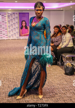 London, UK, 30. März 2019. Diven der Farbe erstellt wurde farbige Frauen eine Stimme zu geben, sie zusammen zu bringen, geben die Beiträge, Leistungen und die Schönheit der Frauen der Farbe. Das Festival findet jedes Jahr im Frühjahr statt, Monat der Internationale Frauentag mit Aktivitäten wie Modenschau, Messe, Konferenz, und Auszeichnungen zu gedenken. Diven der Farbe konzentriert sich auf das Bewusstsein für die besondere Problematik, die Frauen betreffen, von Farbe im Besonderen. Mit Depression die Depression Bündnis, häusliche Gewalt, die leuchtende Zukunft, die Mädchen zu unterstützen Mädchen Kind Netzwerk und Star Kinder behandelt Stockfoto