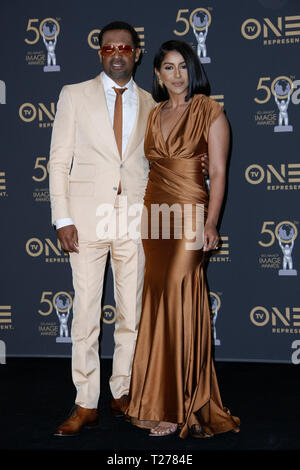 Kalifornien, USA. Am 30. März 2019. . 30 Mär, 2019. (NAME) bei der 50 NAACP Image Awards Presse Zimmer im Dolby Theatre am 30. März 2019 in Hollywood, CA. Credit: cra Sh/Image Space/Medien Punch/Alamy leben Nachrichten Stockfoto