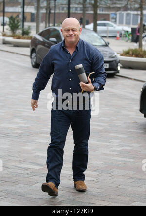 Ross Kemp außerhalb ITV Studios heute Mit: Ross Kemp Wo: London, Großbritannien Wann: 28. Feb. 2019 Credit: Rocky/WENN.com Stockfoto