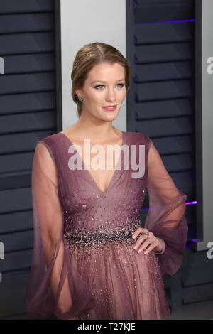 Vanity Fair Oscars Party im Wallis Annenberg Center für Darstellende Künste - Ankunft mit: Ashley Hinshaw Wo: Los Angeles, Kalifornien, Vereinigte Staaten, wenn: 24 Feb 2019 Credit: Sheri Determan/WENN.com Stockfoto