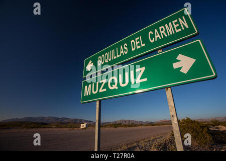 , Mpo. Ocampo, Coahuila, Mexiko Stockfoto