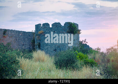 Römer Tempel des Jupiter Anxur in Terracina, Italien Stockfoto