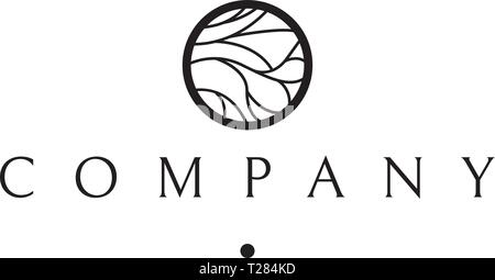 Schmuck Schönheit Tree Spa Yoga vektor Logo Design Stock Vektor