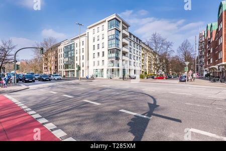 Apartment Complex HDR Stockfoto