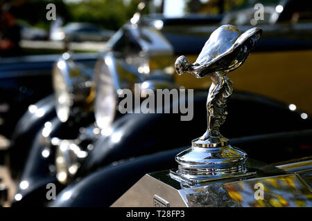 Rolls Royce Geist der Ekstase Motorhaube Maskottchen Stockfoto