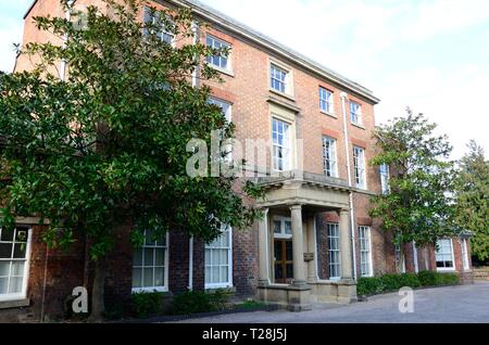 Den Berg Geburtsort von Charles Darwin, Shrewsbury, Shropshire England Großbritannien Stockfoto