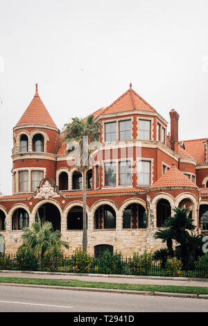 Moody's Mansion, in Galveston, Texas Stockfoto