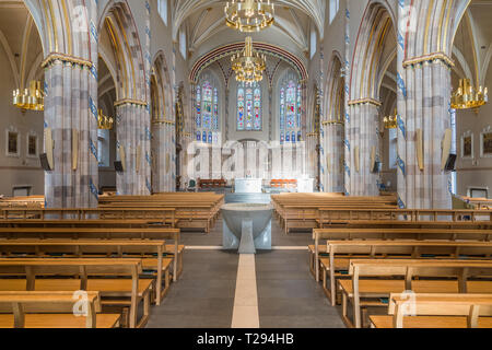 Römisch-katholische Kathedrale des Hl. Andreas in Glasgow, Schottland, Vereinigtes Königreich Stockfoto