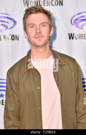 Dan Stevens am Fotoshooting für die FX-TV-Serie 'Legion' bei der WonderCon 2019 im Anaheim Convention Center. Anaheim, 29.03.2019 | Verwendung weltweit Stockfoto