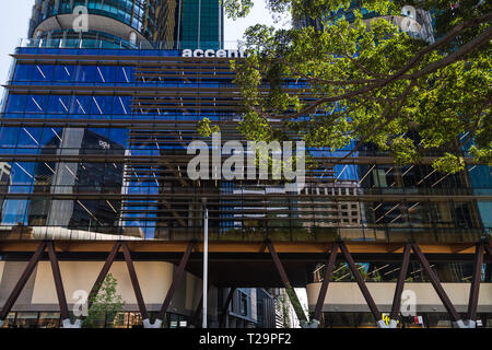 Ein weiteres Beispiel für nachhaltige Büro Sydney's Gebäude ist die Accenture Gebäude in Barangaroo, Sydney. Das Unternehmen ist in Internatio gelegen Stockfoto