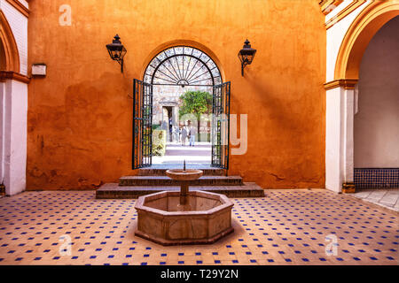 Real Alcázar de Sevilla, Andalousie, Espagne/Real Alcázar von Sevilla, Andalusien, Spanien Stockfoto