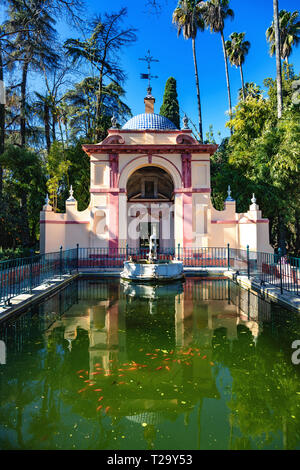 Real Alcázar de Sevilla, Andalousie, Espagne/Real Alcázar von Sevilla, Andalusien, Spanien Stockfoto