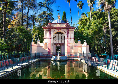 Real Alcázar de Sevilla, Andalousie, Espagne/Real Alcázar von Sevilla, Andalusien, Spanien Stockfoto