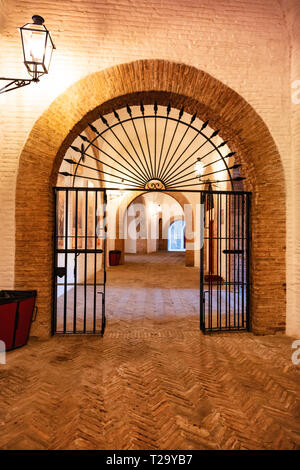 Arènes de la Maestranza de Sevilla, Andalousie, Espagne/Arenen der Maestranza in Sevilla, Andalusien, Spanien Stockfoto