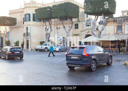 St. Francis Square (Pjazza San Frangisk), Gozo, Malta Stockfoto