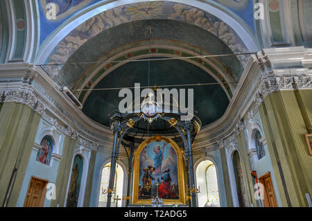 Tiflis, Georgien - Juli 11, 2018: St. Peter und Paul die Apostel Kirche in Tiflis, Georgien Stockfoto