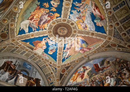 Vatikan Vatikan - 22. Juni 2018: Kunst freien im Vatikan Museum Stockfoto