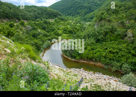 Canyon des Zalomka Fluss in Bosnien und Herzegowina Stockfoto