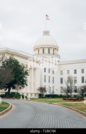 Die Alabama State Capitol, in Montgomery, Alabama Stockfoto