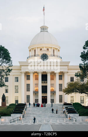 Die Alabama State Capitol, in Montgomery, Alabama Stockfoto