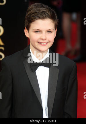 Apr 03, 2016 - London, England, UK-Olivier Awards 2016 am Royal Opera House, Covent Garden - Roter Teppich Ankünfte Foto zeigt: Gast Stockfoto