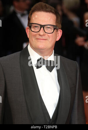 Apr 03, 2016 - London, England, UK-Olivier Awards 2016 am Royal Opera House, Covent Garden - Roter Teppich Ankünfte Foto zeigt: Matthew Bourne Stockfoto