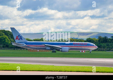 American Airlines Airliner. Stockfoto