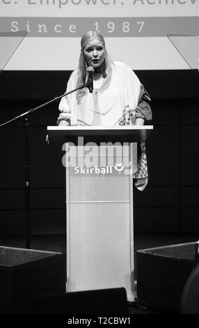 Los Angeles, Kalifornien, USA. 31 Mär, 2019. Melissa Peterman, Besuchen "Ich habe einen Traum' Foundation Los Angeles Gastgeber der 6. jährlichen Träumer Abendessen Nutzen Innen an Skirball Cultural Center am 31. März 2019 in Los Angeles. Credit: Faye Sadou/MediaPunch Credit: MediaPunch Inc/Alamy leben Nachrichten Stockfoto