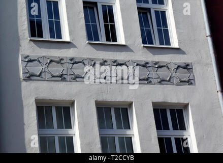 Danzig, Polen. 08 Juli, 2018. Historische Gebäude in der Altstadt von Danzig. Danzig (Polnisch Gdansk) ist eine Hafenstadt an der Ostseeküste von Polen. Quelle: Holger Hollemann/dpa/Alamy leben Nachrichten Stockfoto