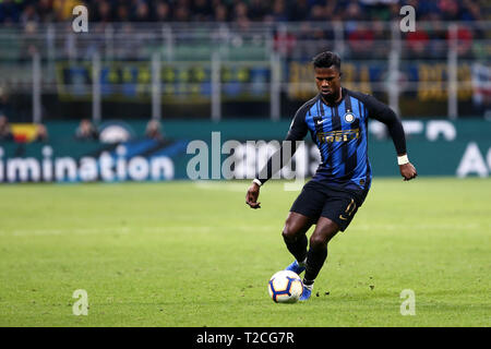 Mailand, Italien. 31 Mär, 2019. Keita Klingenwechsel ist der FC Internazionale in Aktion während der Serie A-Spiel zwischen dem FC Internazionale und SS Lazio. Credit: Marco Canoniero/Alamy leben Nachrichten Stockfoto