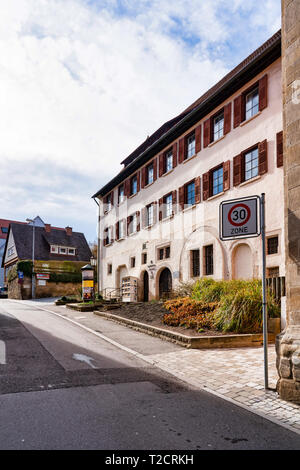 Stadtbild, Alte Welt, wernauer Hof, Rottenburg am Neckar, Tübingen Stockfoto