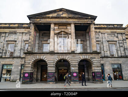 Äußere des Assembly Rooms künste Veranstaltungsort auf der George Street in Edinburgh, Schottland, Großbritannien Stockfoto