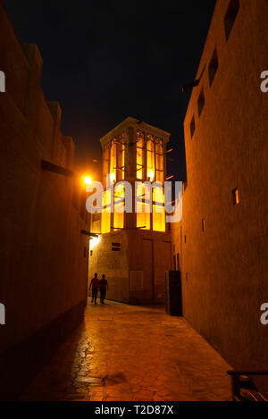 Al Seef Erbe Souk in Dubai, Vereinigte Arabische Emirate Stockfoto